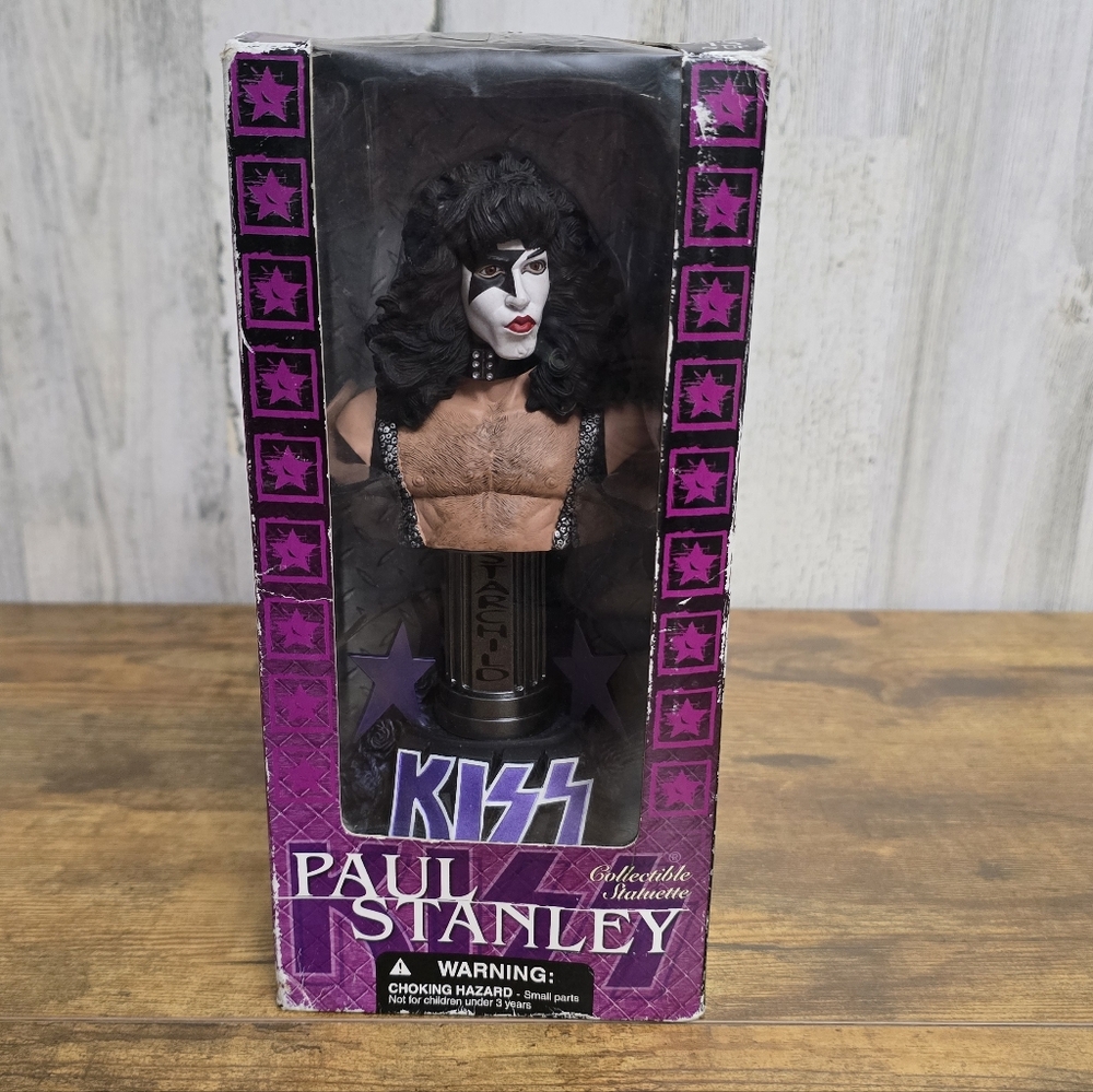 KISS Mcfarlane 2002 Paul Stanley Collectible Statuette